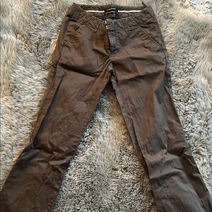 Club Monaco Chocolate Straight Leg Pants